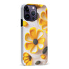 iPhone 14 Pro Max Black-Eyed Susan Phone Case in White