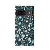 Google Pixel 6 Daisy Phone Case in Green