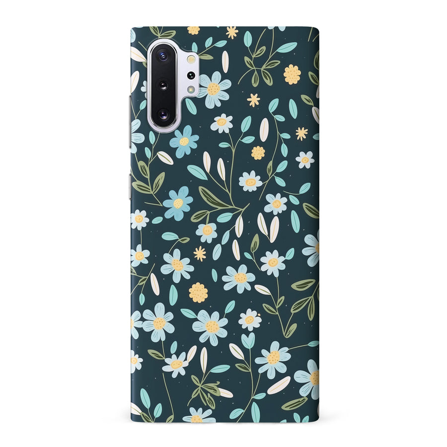 Samsung Galaxy Note 10 Plus Daisy Phone Case in Green