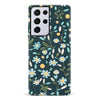 Samsung Galaxy S21 Ultra Daisy Phone Case in Green