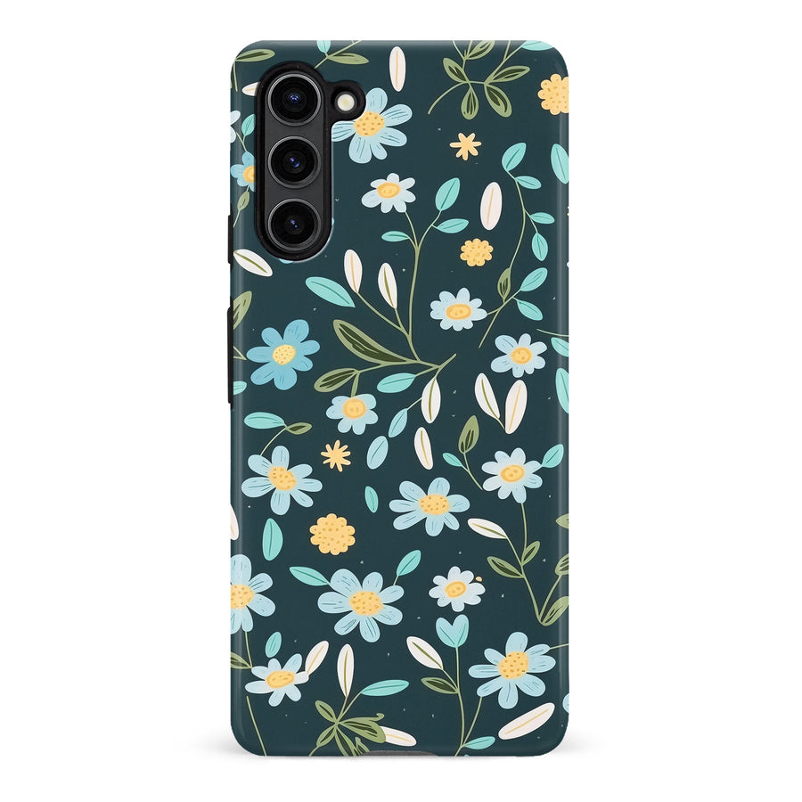 Samsung S23 Plus Daisy Pattern Floral Phone Case
