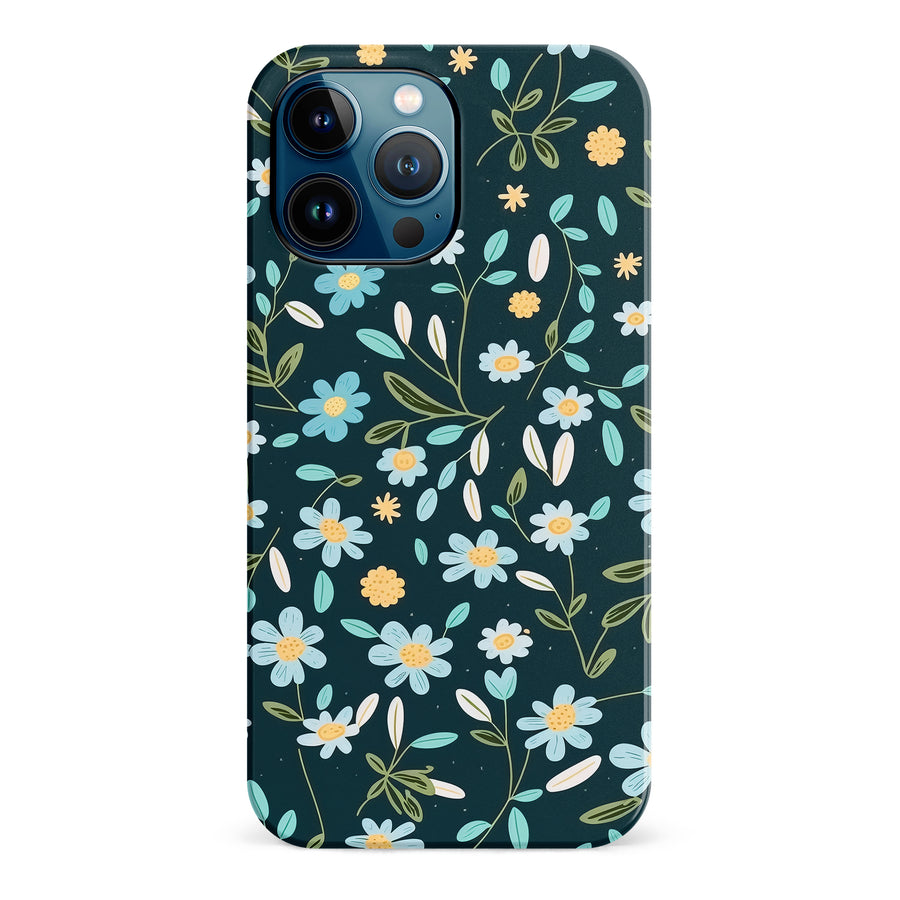 iPhone 12 Pro Max Daisy Phone Case in Green