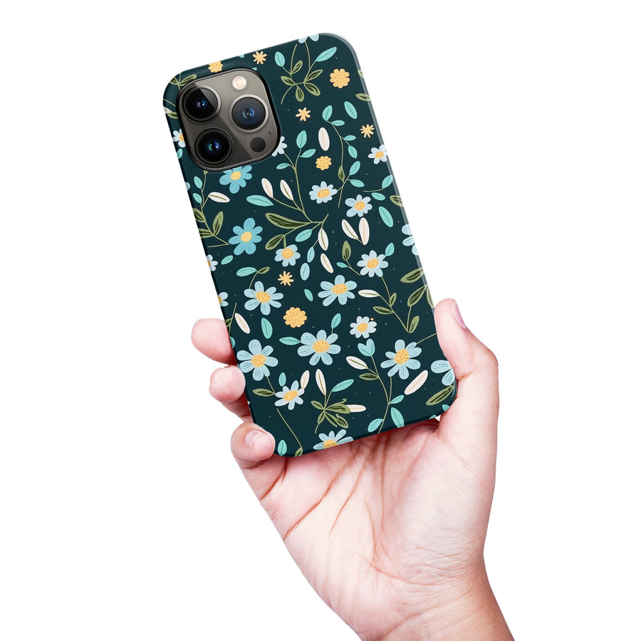 iPhone 13 Pro Max Daisy Phone Case in Green