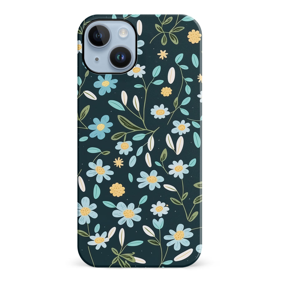 iPhone 14 Plus Daisy Phone Case in Green