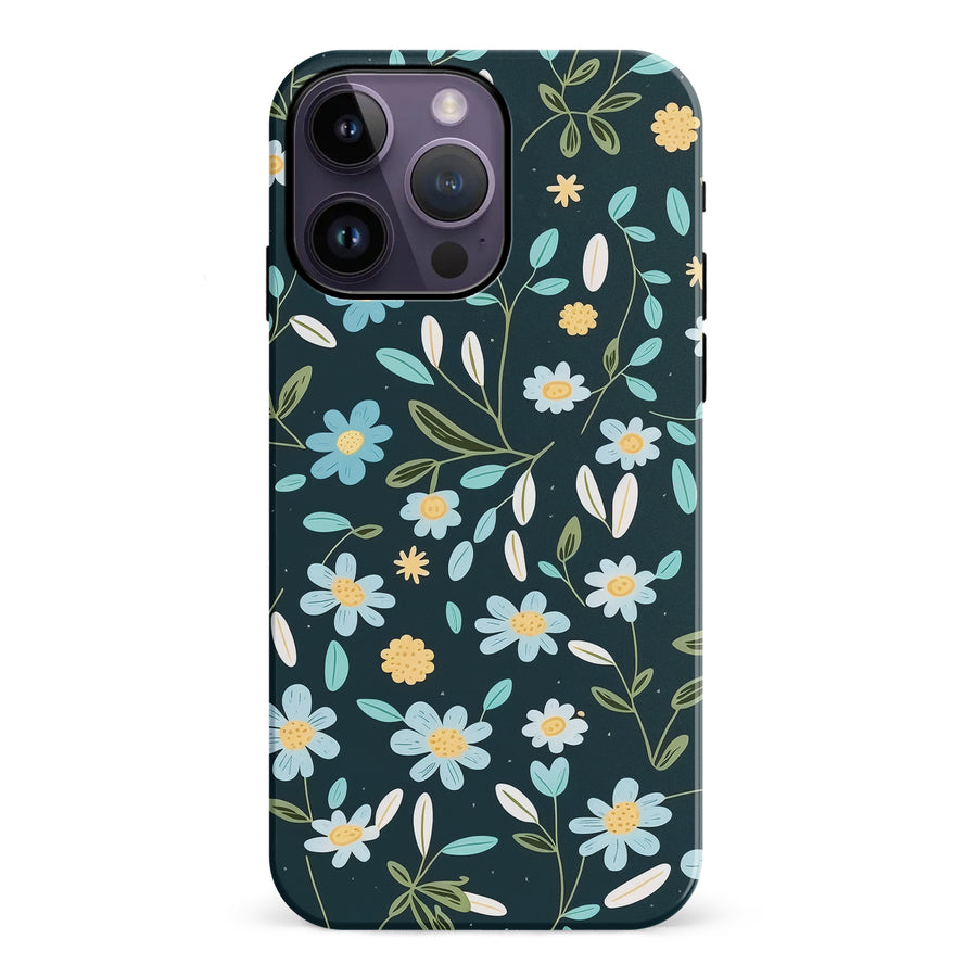 iPhone 14 Pro Max Daisy Phone Case in Green