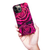 iPhone 13 Pro Max Rose Phone Case in Magenta