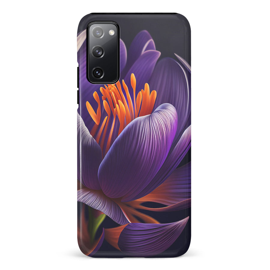 Samsung Galaxy S20 FE Crocus Phone Case in Purple