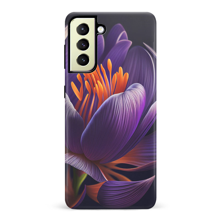 Samsung Galaxy S22 Plus Crocus Phone Case in Purple
