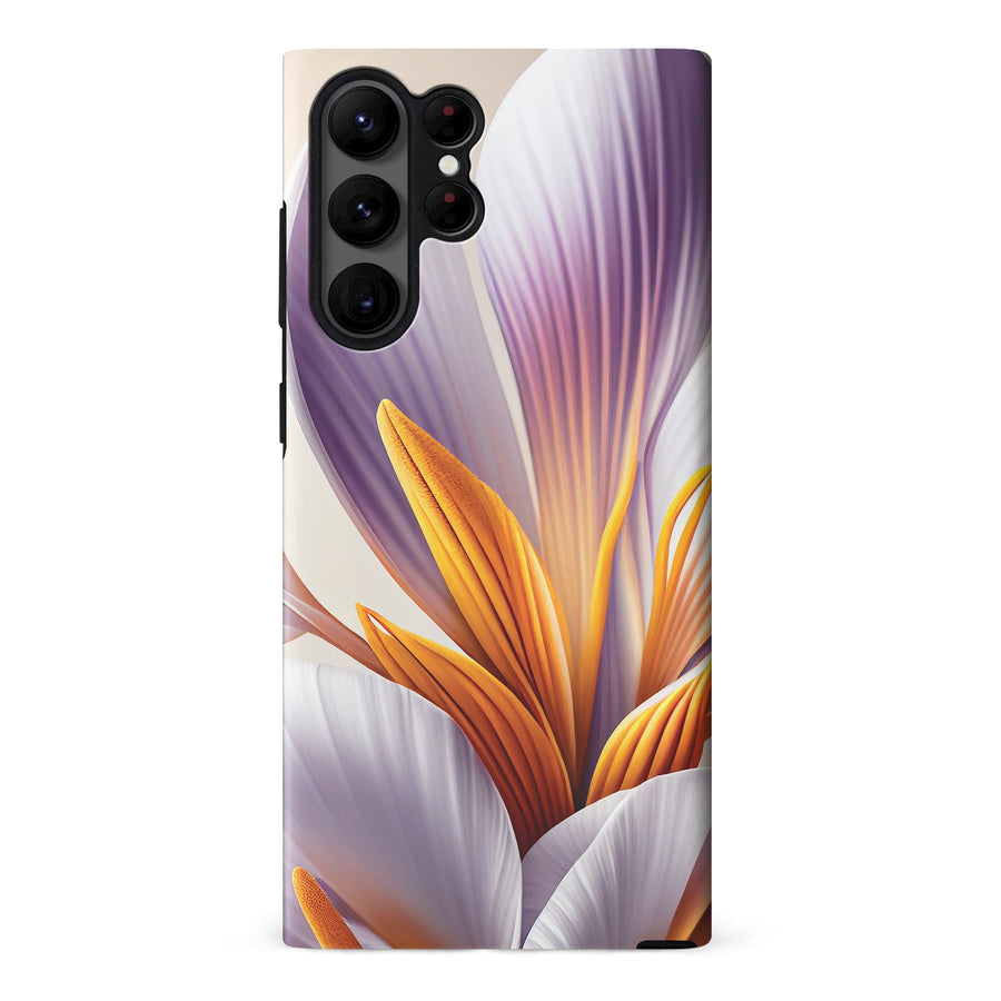 Samsung S23 Ultra Elegant Floral Floral Phone Case