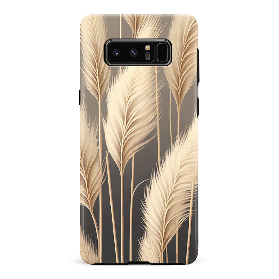 Samsung Galaxy Note 8 Pampas Grass Phone Case in Cream