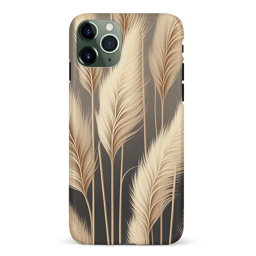 iPhone 11 Pro Pampas Grass Phone Case in Cream