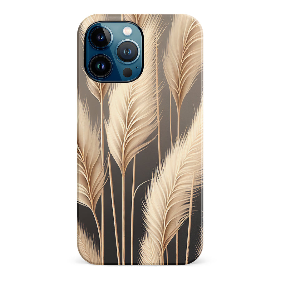 iPhone 12 Pro Max Pampas Grass Phone Case in Cream