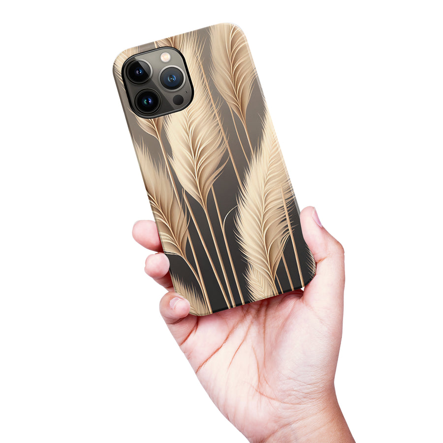 iPhone 13 Pro Max Pampas Grass Phone Case in Cream
