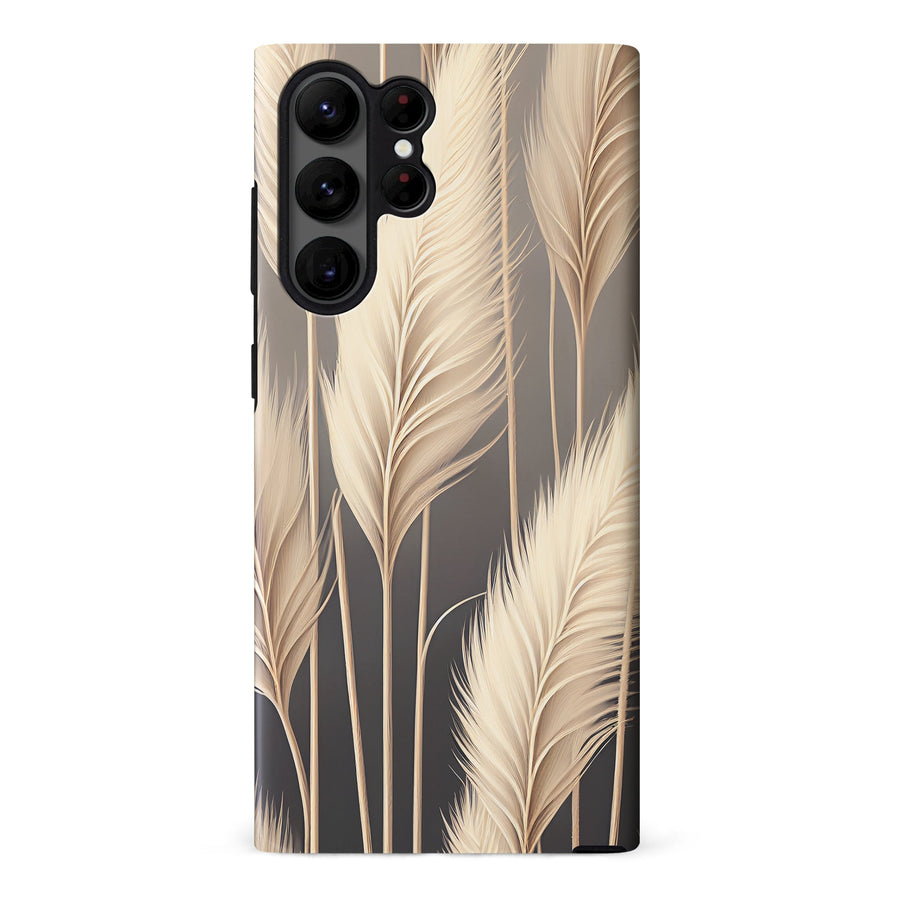 Samsung S23 Ultra Pampas Grass One Floral Phone Case