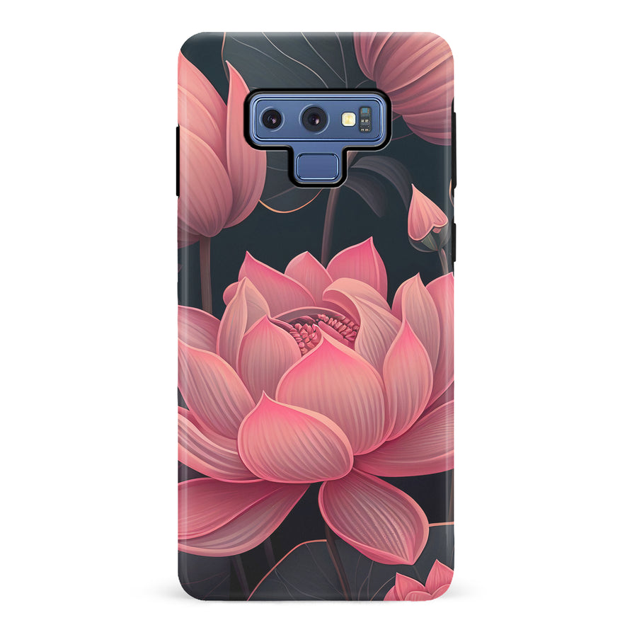 Samsung Galaxy Note 9 Lotus Phone Case in Green