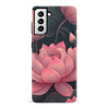 Samsung Galaxy S21 Lotus Phone Case in Green