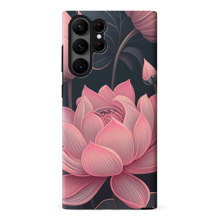 Samsung S23 Ultra Lotus Floral Phone Case