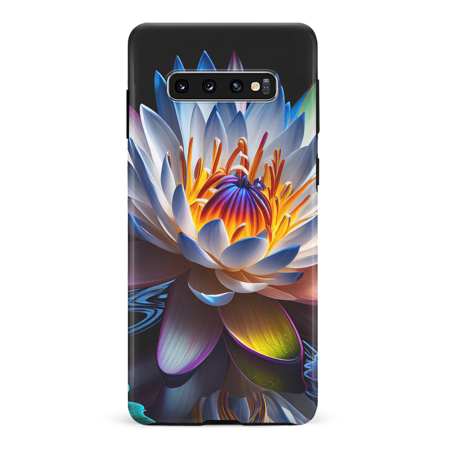 Samsung Galaxy S10 Lotus Phone Case in Black