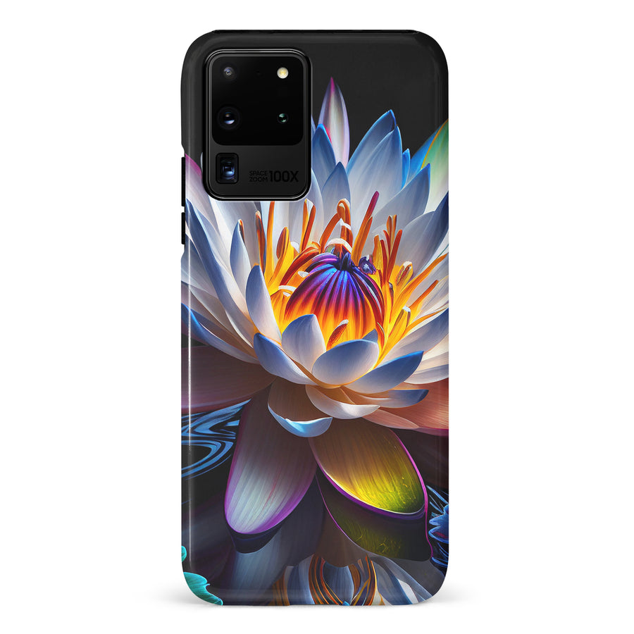 Samsung Galaxy S20 Ultra Lotus Phone Case in Black