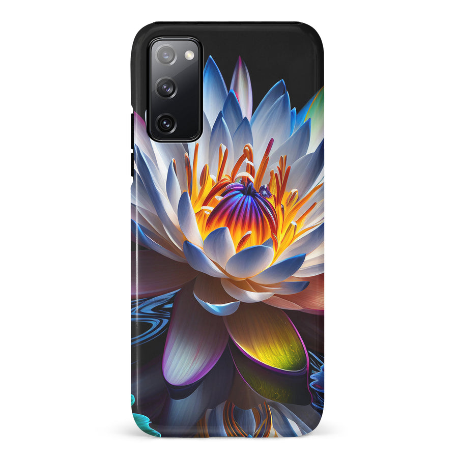 Samsung Galaxy S20 FE Lotus Phone Case in Black