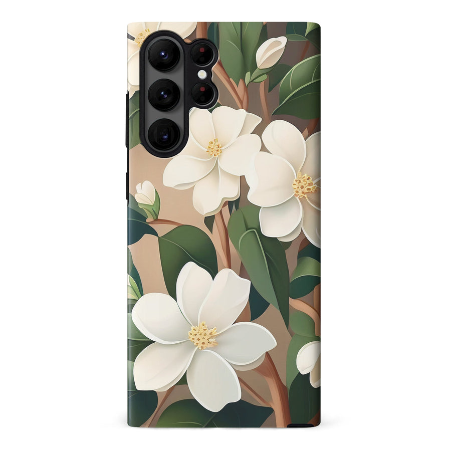 Samsung S23 Ultra Jasmin Floral Phone Case