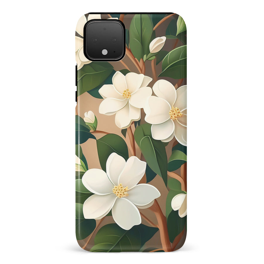 Google Pixel 4 XL Jasmin Phone Case in Cream
