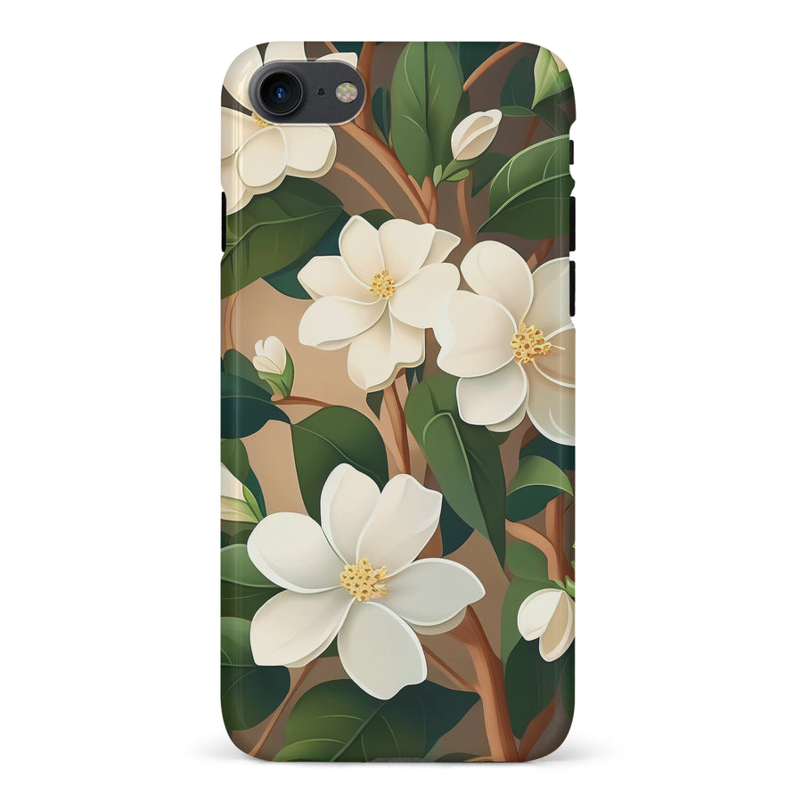 iPhone 7/8/SE Jasmin Phone Case in Cream