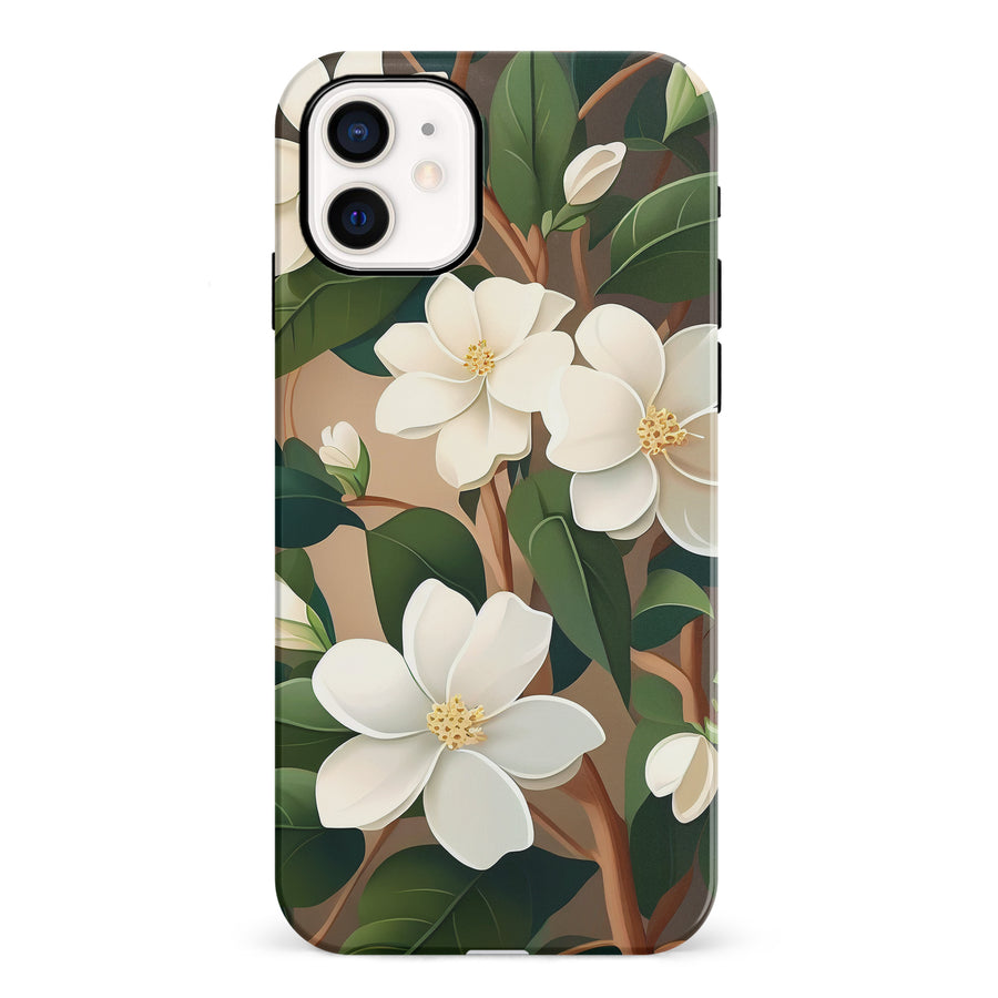 iPhone 12 Mini Jasmin Phone Case in Cream