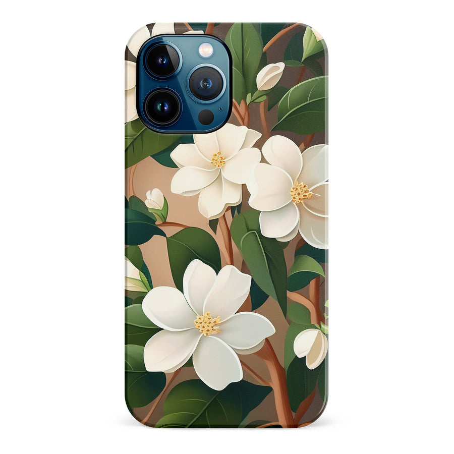 iPhone 12 Pro Max Jasmin Phone Case in Cream