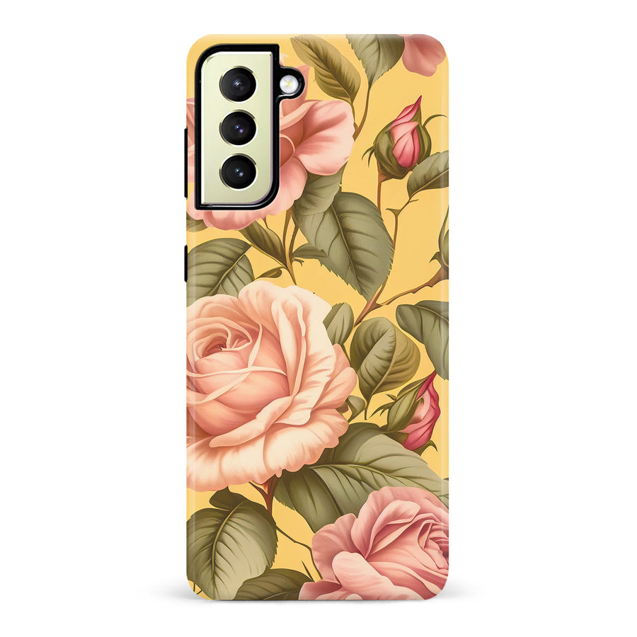 Samsung Galaxy S22 Plus Roses Phone Case in Yellow