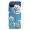 Google Pixel 4 Dandelion Phone Case in Blue