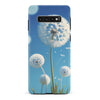 Samsung Galaxy S10 Plus Dandelion Phone Case in Blue