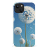 iPhone 14 Dandelion Phone Case in Blue
