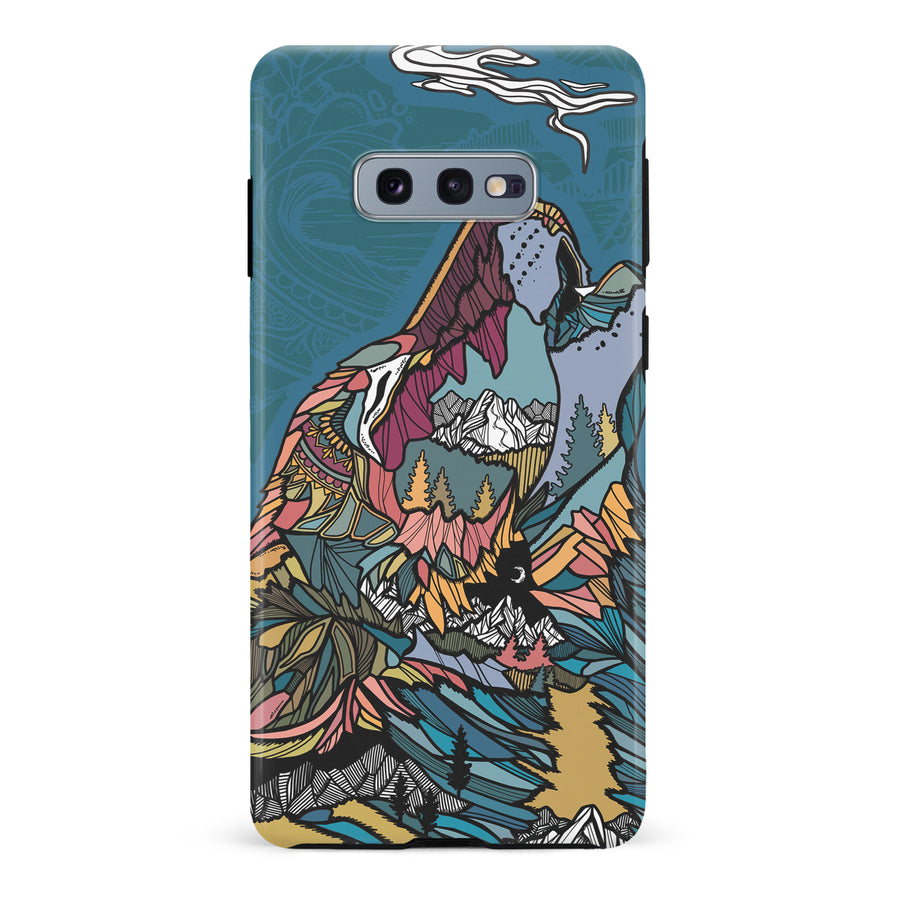Samsung Galaxy S10e Kate Zessel Coastal Wolf Phone Case