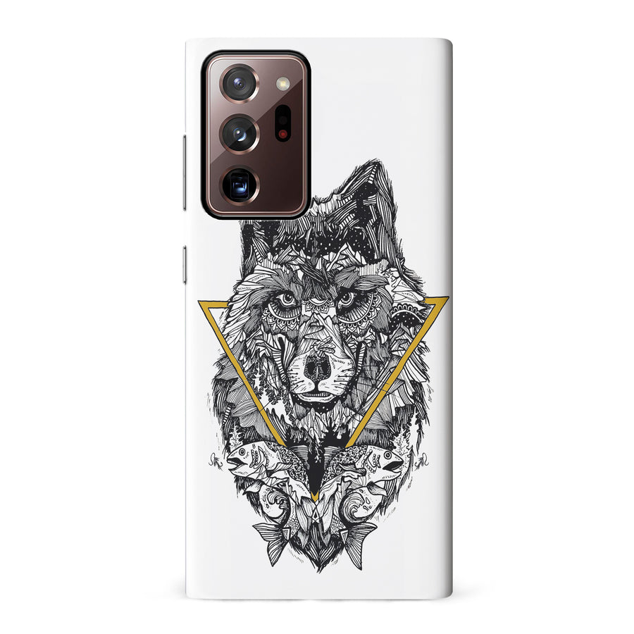 Samsung Galaxy Note 20 Ultra Kate Zessel Wolf Hunger Phone Case