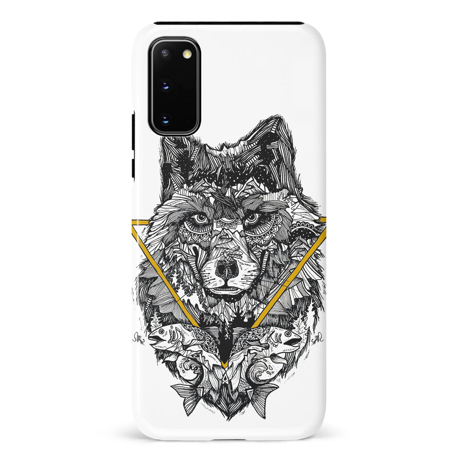 Samsung Galaxy S20 Kate Zessel Wolf Hunger Phone Case