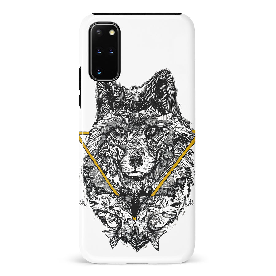 Samsung Galaxy S20 Plus Kate Zessel Wolf Hunger Phone Case
