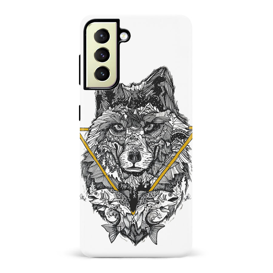 Samsung Galaxy S22 Plus Kate Zessel Wolf Hunger Phone Case