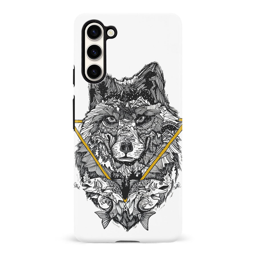 Samsung Galaxy S23 Kate Zessel in Wolf Hunger Phone Case