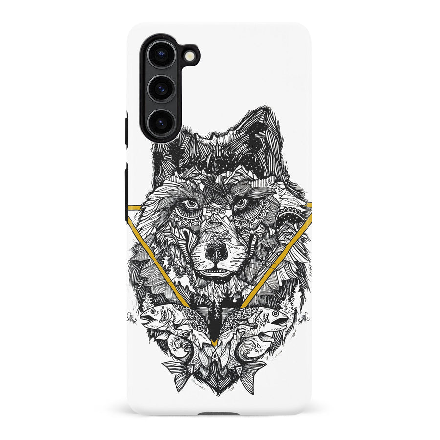 Samsung Galaxy S23 Plus Kate Zessel in Wolf Hunger Phone Case
