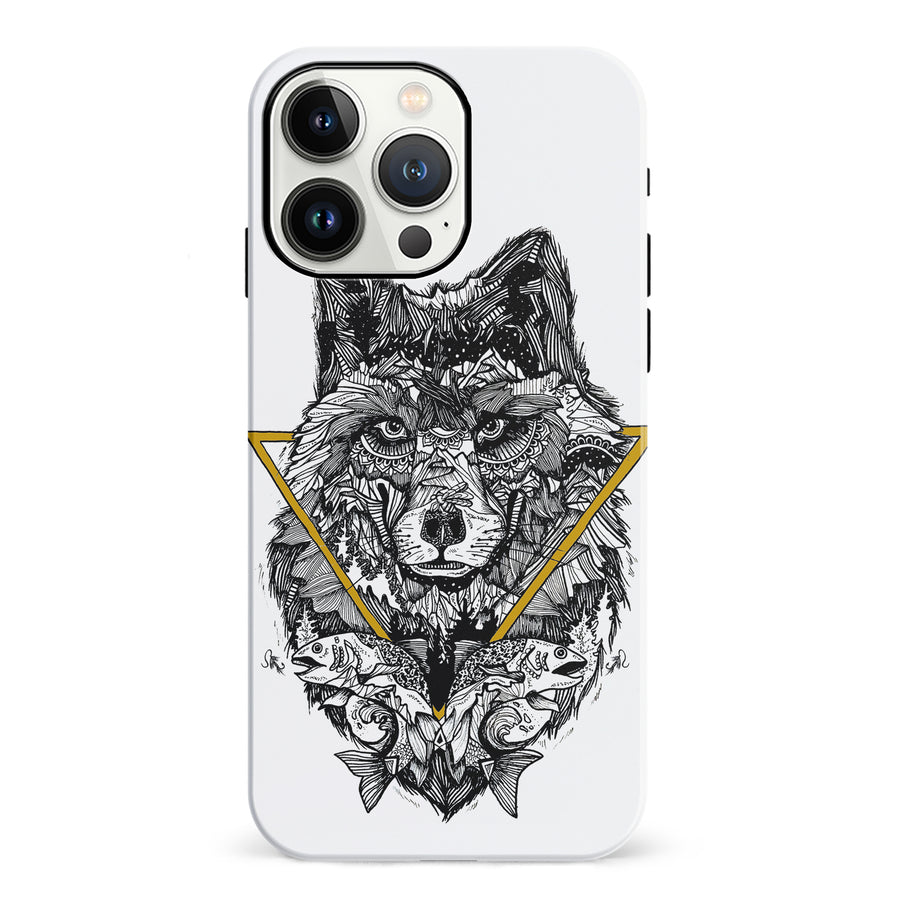 iPhone 13 Pro Kate Zessel Wolf Hunger Phone Case