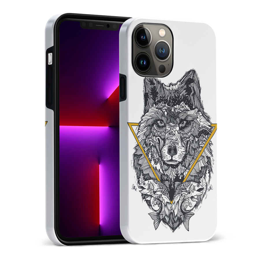 iPhone 13 Pro Max Kate Zessel Wolf Hunger Phone Case