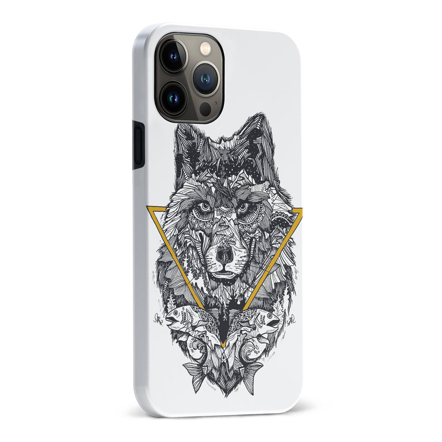 iPhone 13 Pro Max Kate Zessel Wolf Hunger Phone Case