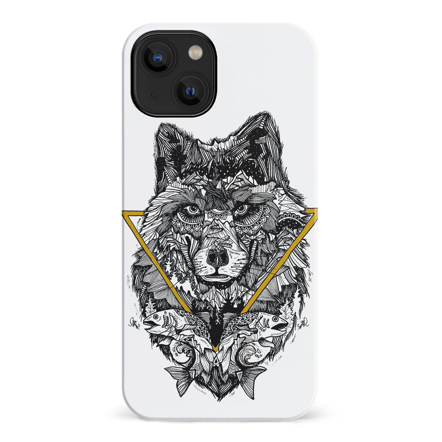 iPhone 14 Kate Zessel Wolf Hunger Phone Case