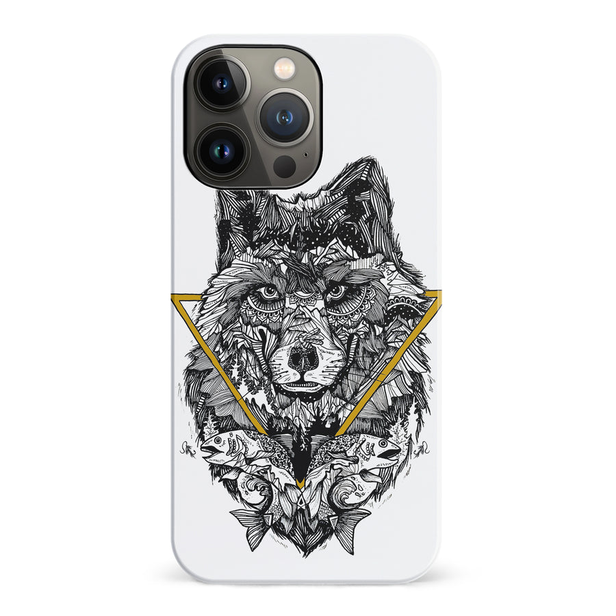 iPhone 14 Pro Kate Zessel Wolf Hunger Phone Case
