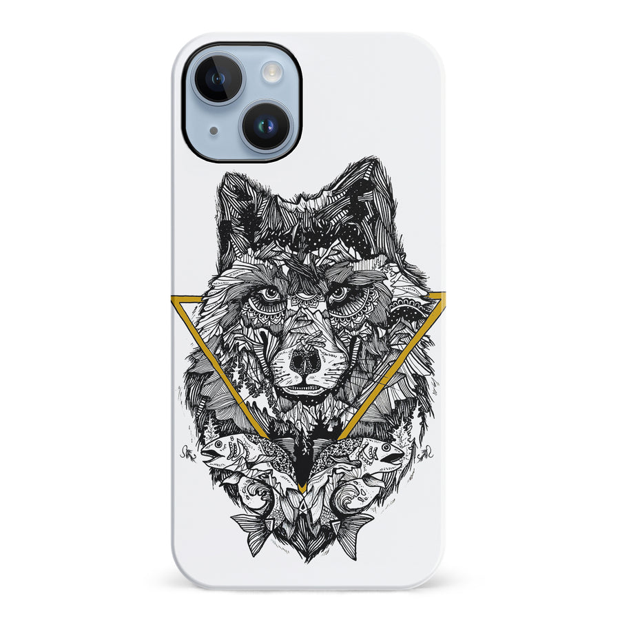 iPhone 14 Plus Kate Zessel Wolf Hunger Phone Case