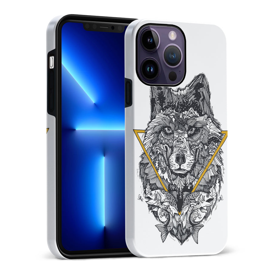 iPhone 14 Pro Max Kate Zessel Wolf Hunger Phone Case
