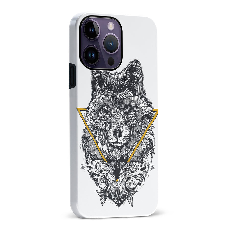 iPhone 14 Pro Max Kate Zessel Wolf Hunger Phone Case