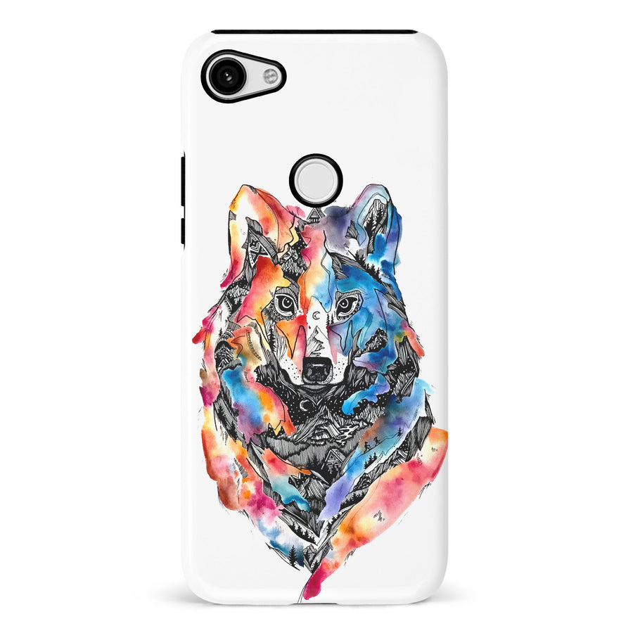 Google Pixel 3 XL Kate Zessel Living With Wolves Phone Case