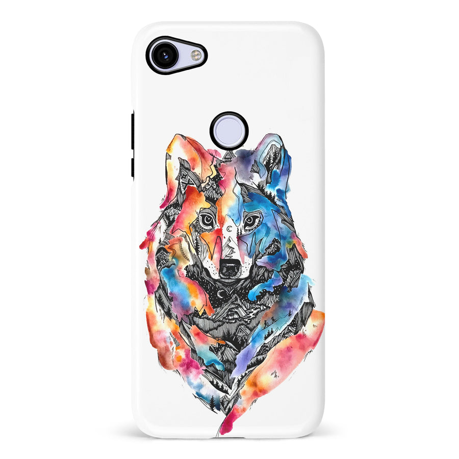 Google Pixel 3A Kate Zessel Living With Wolves Phone Case